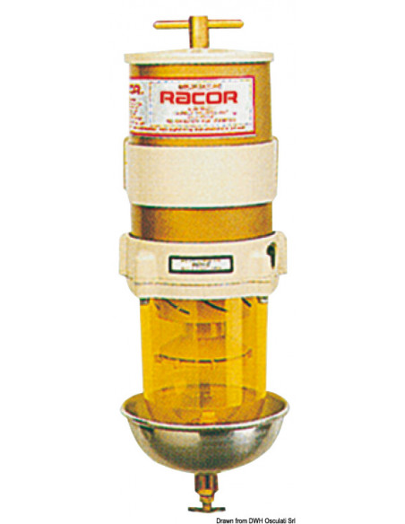 Filtro per gasolio RACOR - Versione singola