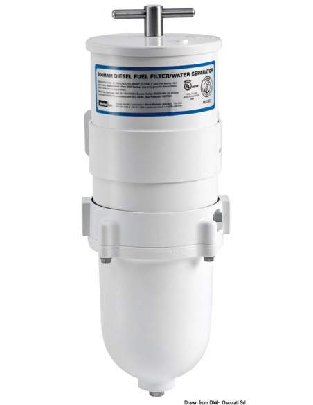 Filtro RACOR completamente metallico – Versione singola