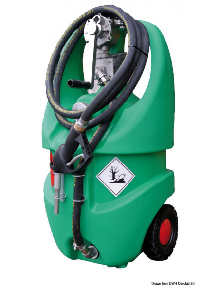 Contenitori mobili in polietilene per trasporto benzina omologati ADR