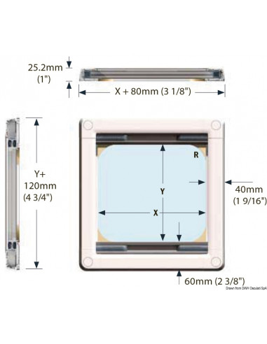 Tenda oscurante e zanzariera a plissé DOMETIC SkyScreen Pleated – installate in superficie