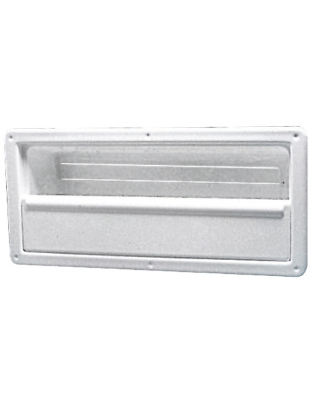 Tasca laterale porta-oggetti in ABS bianco