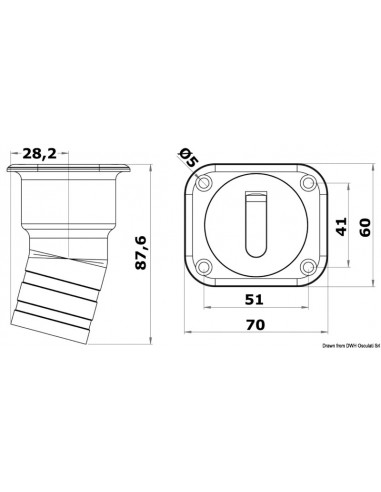 Tappo imbarco Square