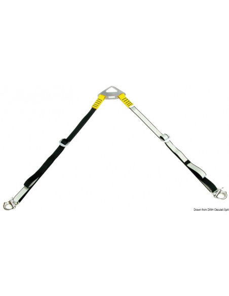 Sospendita in poliestere per sollevamento tender