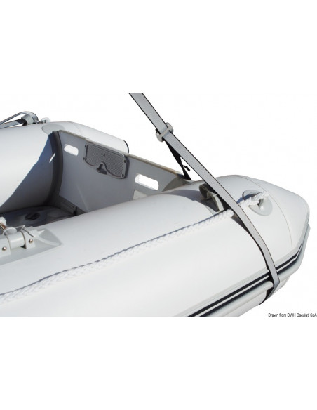 Sospendita in poliestere per sollevamento tender