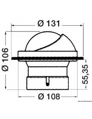 Bussola RIVIERA Artica 2" 3/4