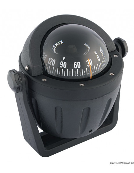 Bussola con staffa RIVIERA Zenit 3"