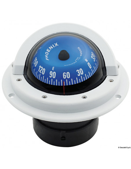 Bussola ad incasso RIVIERA Zenit 3"