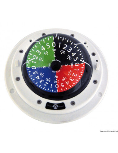 Bussola tattica da regata RIVIERA 3"