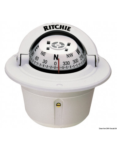 Bussole RITCHIE Explorer 2'' 3/4 (70 mm) con compensatori e luce