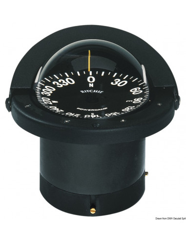 Bussole RITCHIE Navigator 4'' 1/2 (114 mm) con compensatori e luce