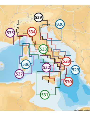 Cartografia NAVIONICS