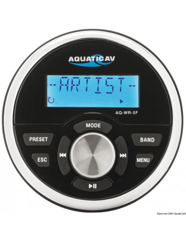 Sintolettore stagno AQ-MP-5UBT-S AQUATIC AV