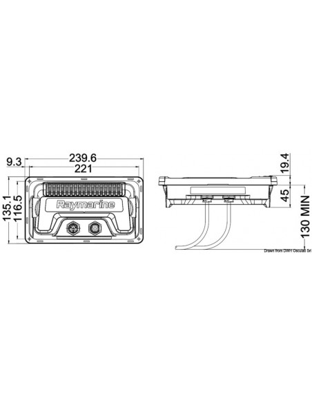 Ecoscandagli RAYMARINE Element S da 7", 9", 12"