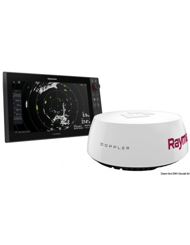 Antenna Radar stato solido  RAYMARINE QUANTUM doppler