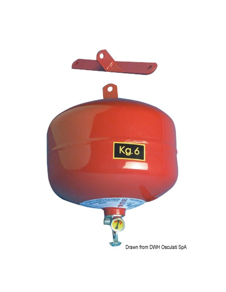 Estintore automatico a pioggia di polvere categorie A B C Estintore automatico a pioggia di polvere categorie A B C