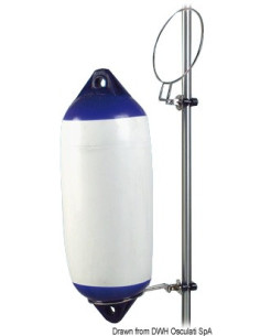 Porta parabordo in Acciaio Inox abbattibile
