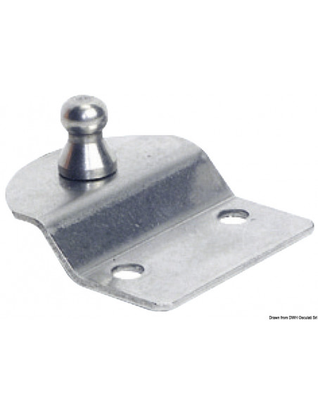 Piastrina di fissaggio a sbalzo