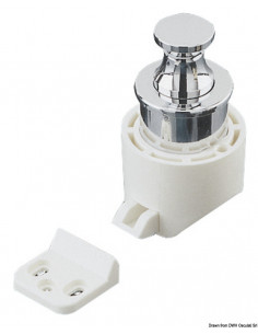 Scrocchetto Push Knob per antine e cassetti Sugatsune Pkl-08