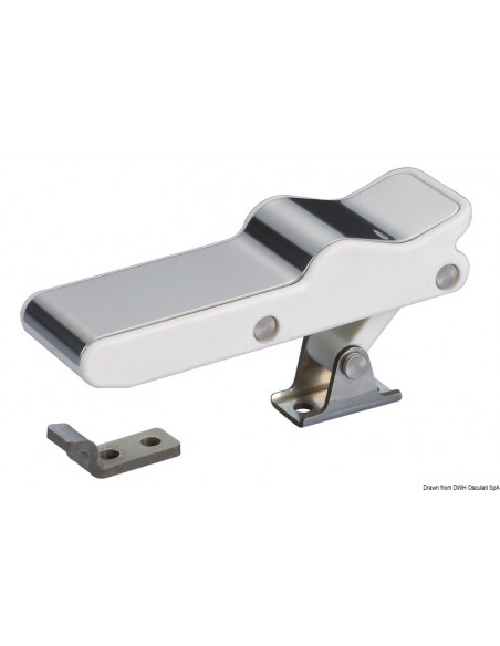 Chiusura antivibrante per gavoni con copertura inox