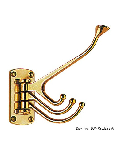 Appendiabito a 4 ganci snodati