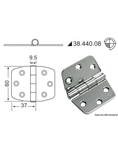 Cerniera 2 mm