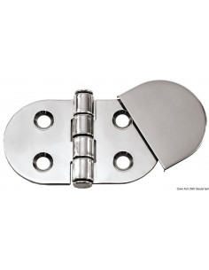 Mascheratura in acciaio inox AISI 316 lucidata a specchio