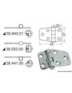 Cerniera 2 mm