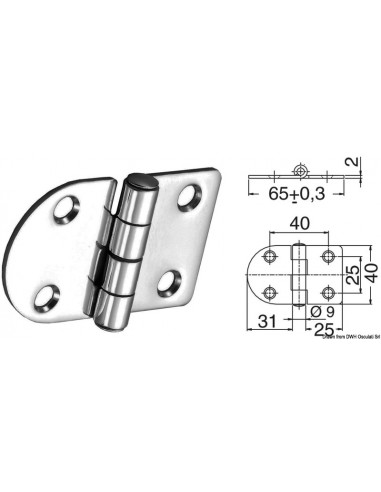 Cerniera 2 mm