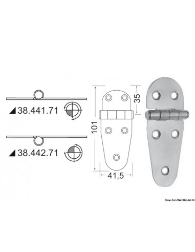Cerniera 2 mm