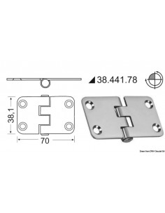 Cerniera 2 mm