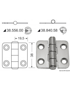 Cerniera 2 mm