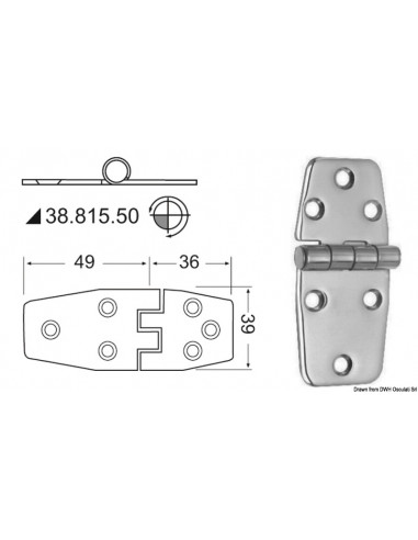 Cerniera 2 mm