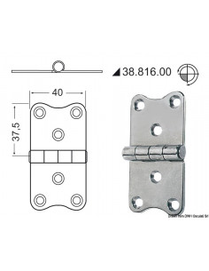 Cerniera 2 mm