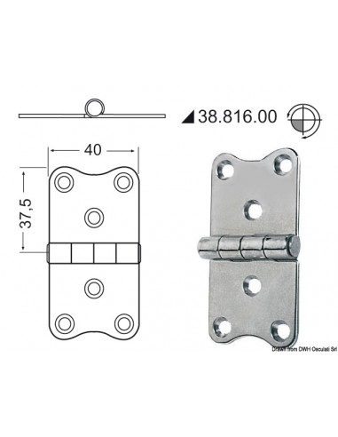 Cerniera 2 mm