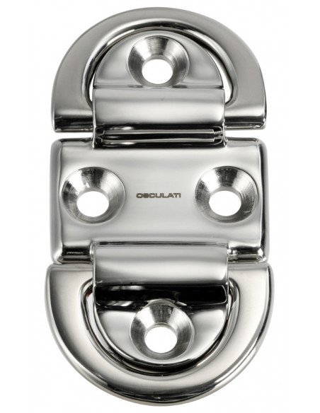 Anelli abbattibili “folding pad eyes” con anello forgiato HR