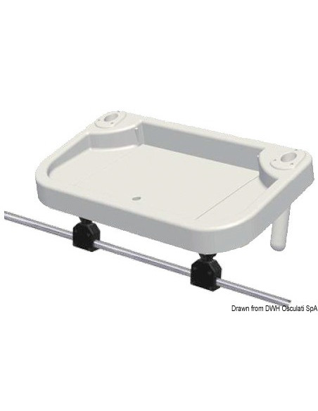 Vassoio porta esche e pulizia del pesce