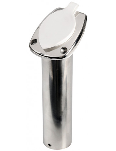 Portacanna inox da incasso con chiusura stagna