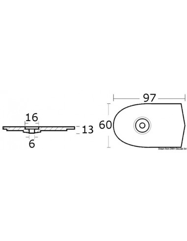 Piastrina per 6C/6D/8C