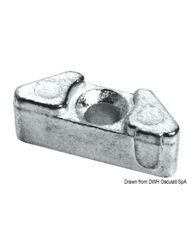Anodo cilindro per Yamaha 9,9/250 HP