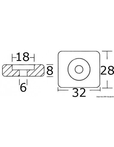 Zinco per Honda 8/20 HP