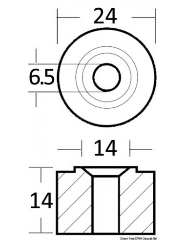 Anodo collettore