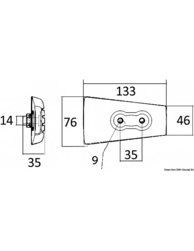 Anodo per Volvo Penta serie DP