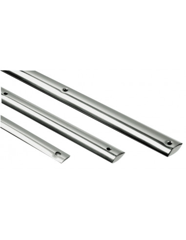 Mezzo tondo in acciaio inox AISI 316 lucidato a specchio