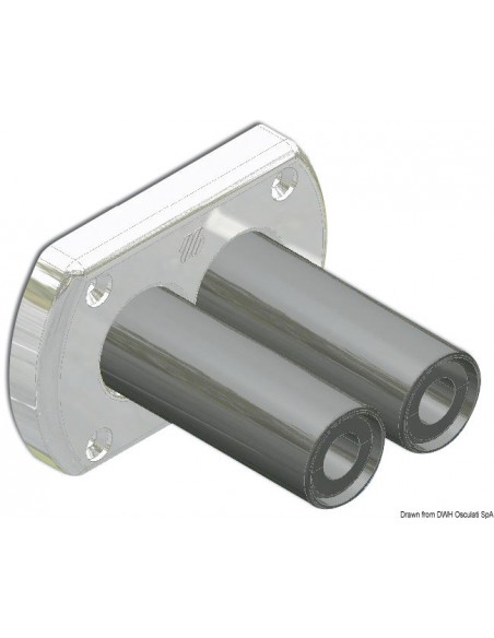 Kit paratia per doppio tubo idraulico, a tenuta stagna