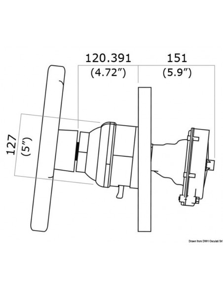 Sistemi di guida rotativi T101/T103ZT predisposti per inclinazione regolabile del volante
