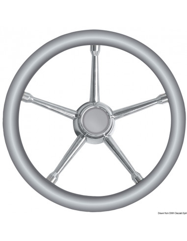 Volante con razze in Acciaio Inox