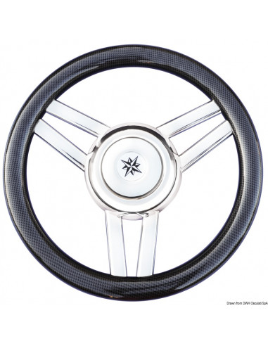 Volante Magnifico con razze ovalizzate