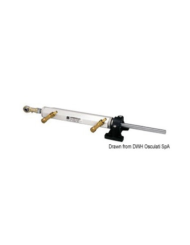 Timoneria idraulica Gotech ULTRAFLEX per motori fuoribordo ed entrobordo fino a 115 HP fornita in kit completo
