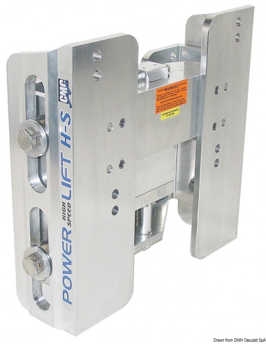 Sollevatore elettro-idraulico per motori fuoribordo - CMC