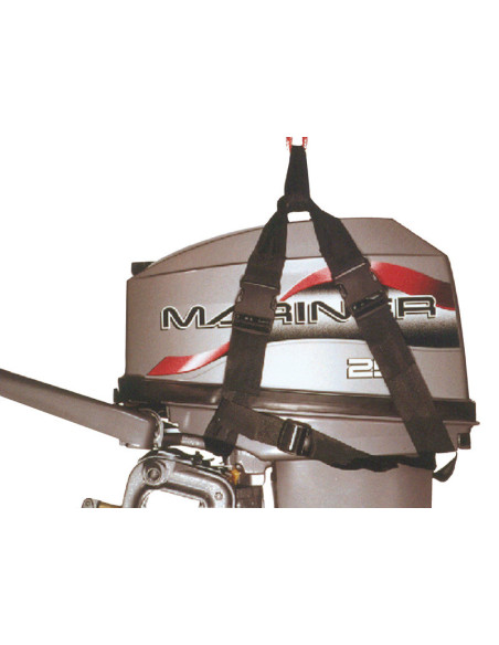 Imbragatura di sollevamento per motori fuoribordo